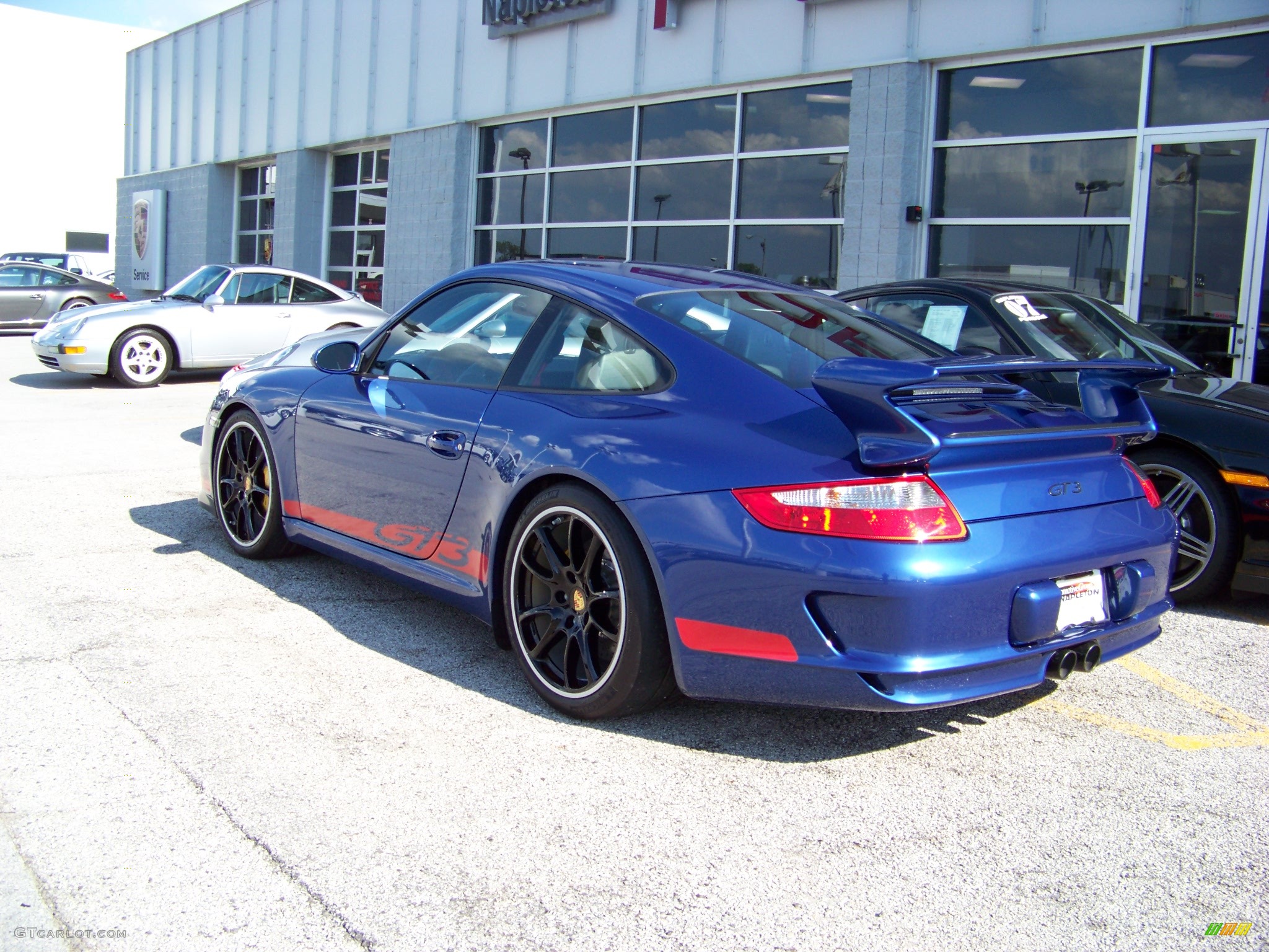 2007 911 GT3 - Cobalt Blue Metallic / Black w/Alcantara photo #6