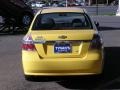 2007 Summer Yellow Chevrolet Aveo LS Sedan  photo #5