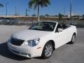 2008 Stone White Chrysler Sebring Touring Convertible  photo #2