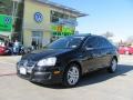 2007 Black Volkswagen Jetta Wolfsburg Edition Sedan  photo #1