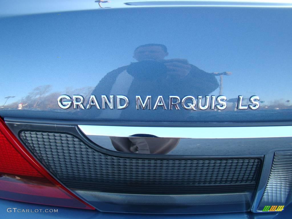 2009 Grand Marquis LS Ultimate Edition - Norsea Blue Metallic / Medium Light Stone photo #14