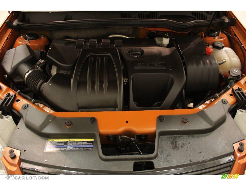 2007 Cobalt LT Sedan - Sunburst Orange Metallic / Gray photo #18