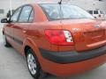 Sunset Orange - Rio LX Sedan Photo No. 4