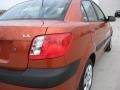 Sunset Orange - Rio LX Sedan Photo No. 6