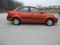 Sunset Orange - Rio LX Sedan Photo No. 7