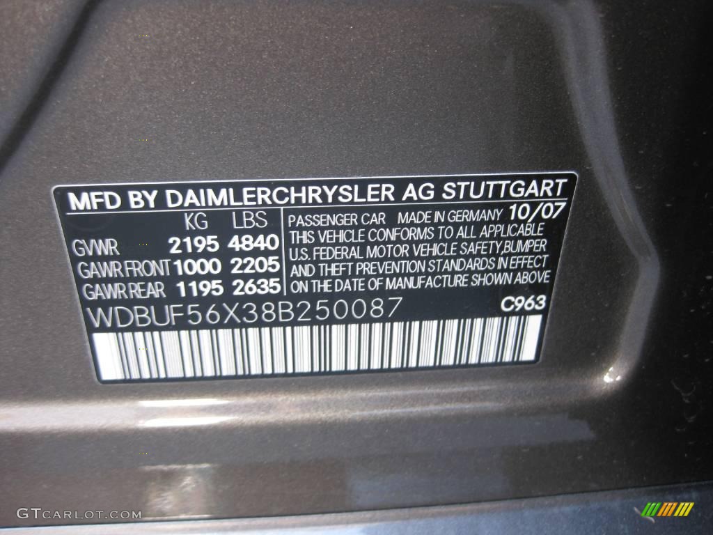 2008 E 350 Sedan - Indium Grey Metallic / Cashmere photo #27