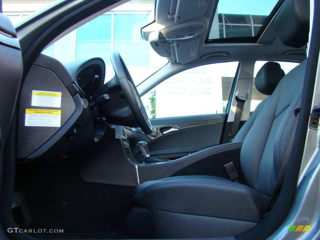 2008 E 350 4Matic Sedan - Flint Grey Metallic / Black photo #9