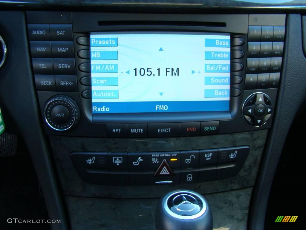 2008 E 350 4Matic Sedan - Flint Grey Metallic / Black photo #13