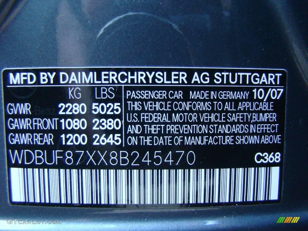 2008 E 350 4Matic Sedan - Flint Grey Metallic / Black photo #15