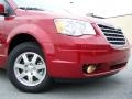 2010 Inferno Red Crystal Pearl Chrysler Town & Country Touring  photo #2