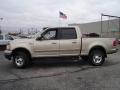 2001 Arizona Beige Metallic Ford F150 Lariat SuperCrew 4x4  photo #2