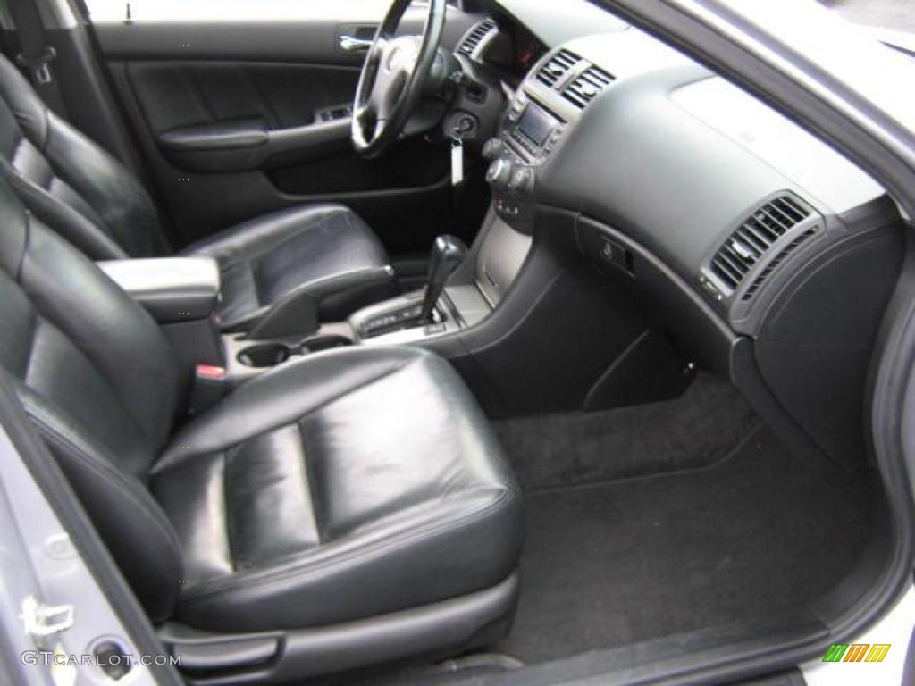 2003 Accord EX-L Sedan - Satin Silver Metallic / Black photo #18
