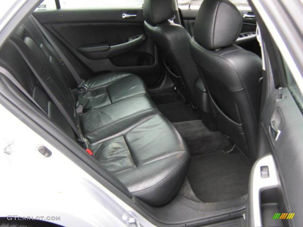 2003 Accord EX-L Sedan - Satin Silver Metallic / Black photo #19