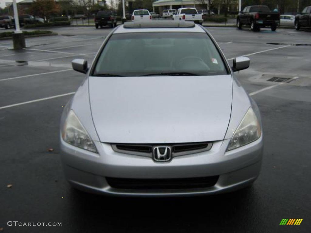 2003 Accord EX-L Sedan - Satin Silver Metallic / Black photo #23