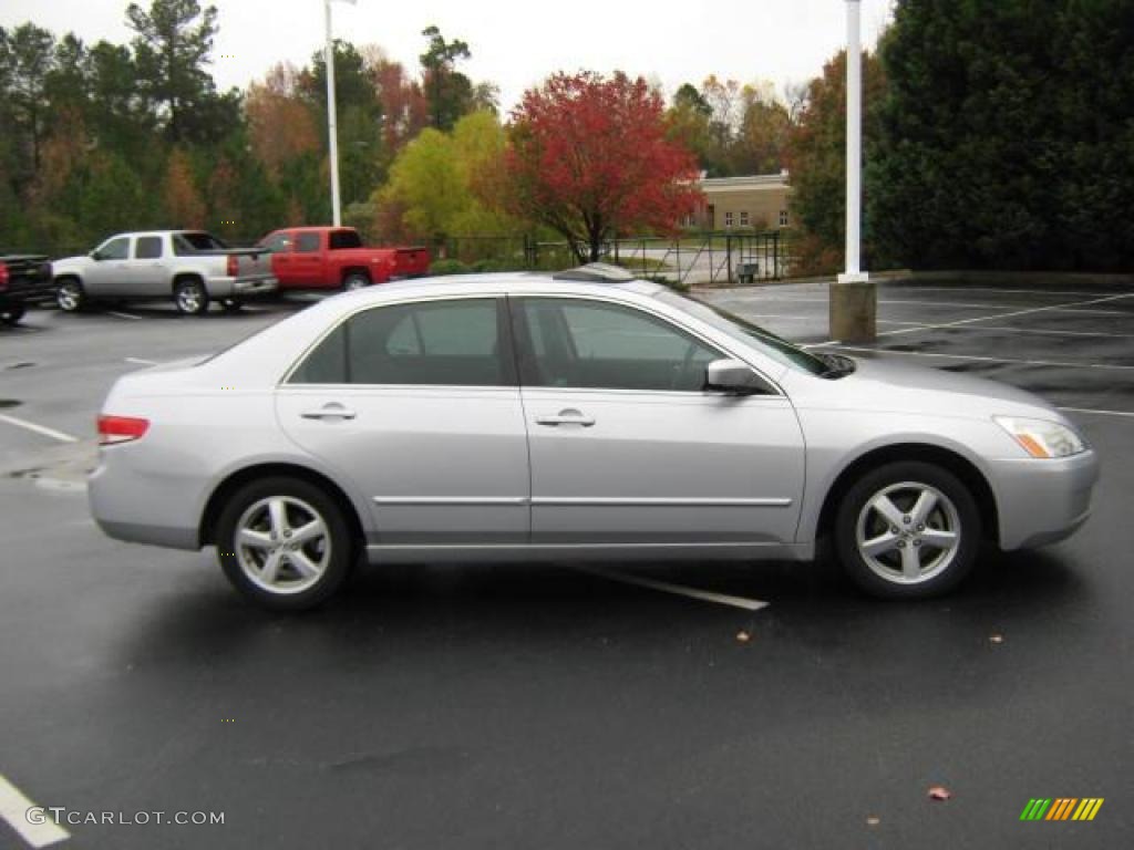 2003 Accord EX-L Sedan - Satin Silver Metallic / Black photo #24