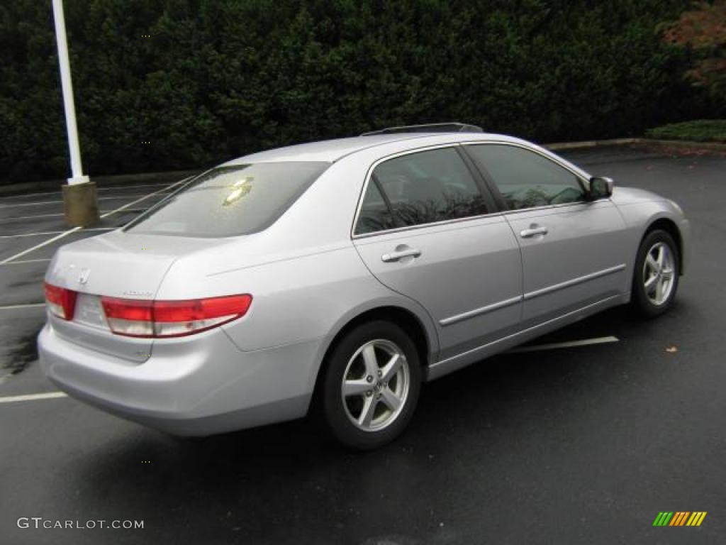 2003 Accord EX-L Sedan - Satin Silver Metallic / Black photo #25