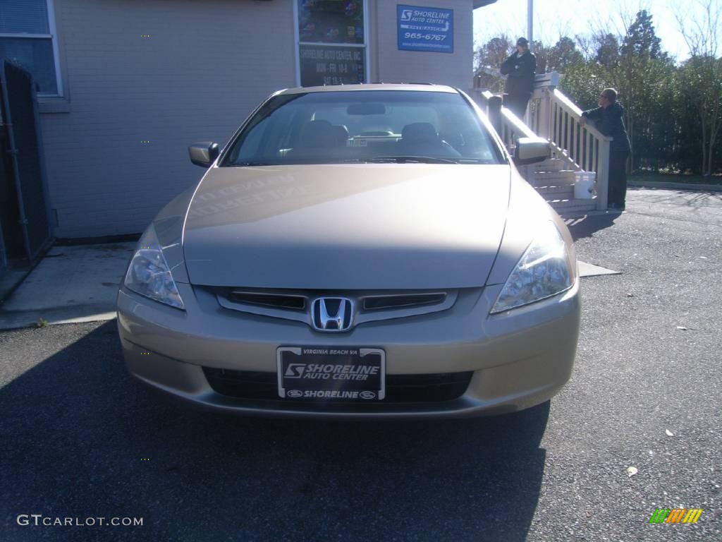 2003 Accord EX V6 Sedan - Desert Mist Metallic / Ivory photo #1