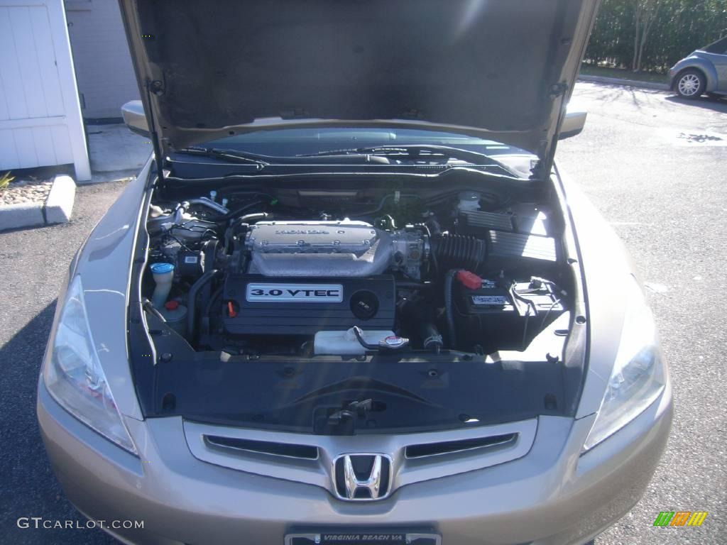 2003 Accord EX V6 Sedan - Desert Mist Metallic / Ivory photo #12
