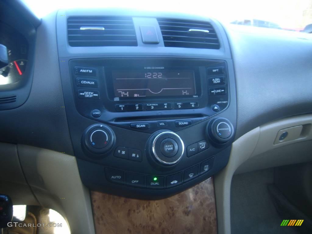 2003 Accord EX V6 Sedan - Desert Mist Metallic / Ivory photo #18