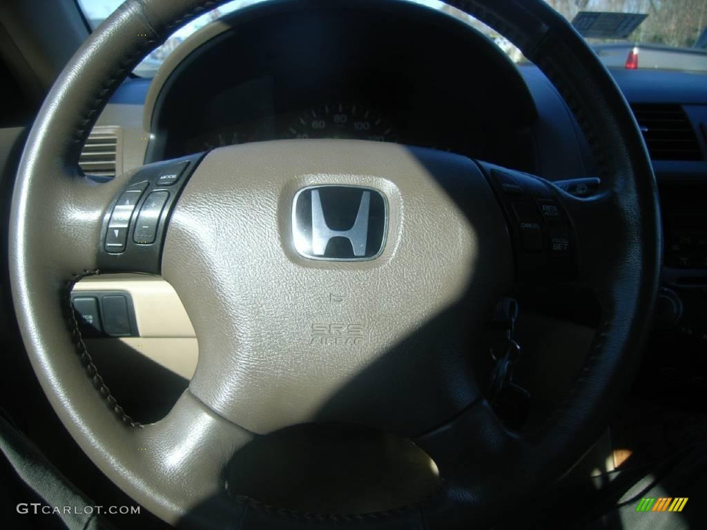 2003 Accord EX V6 Sedan - Desert Mist Metallic / Ivory photo #21