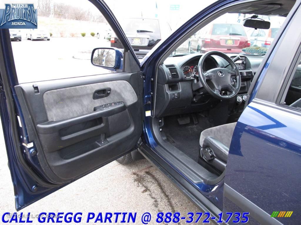 2003 CR-V EX 4WD - Eternal Blue Pearl / Black photo #11