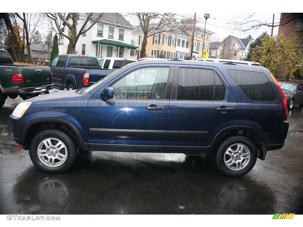 2003 CR-V EX 4WD - Eternal Blue Pearl / Black photo #3