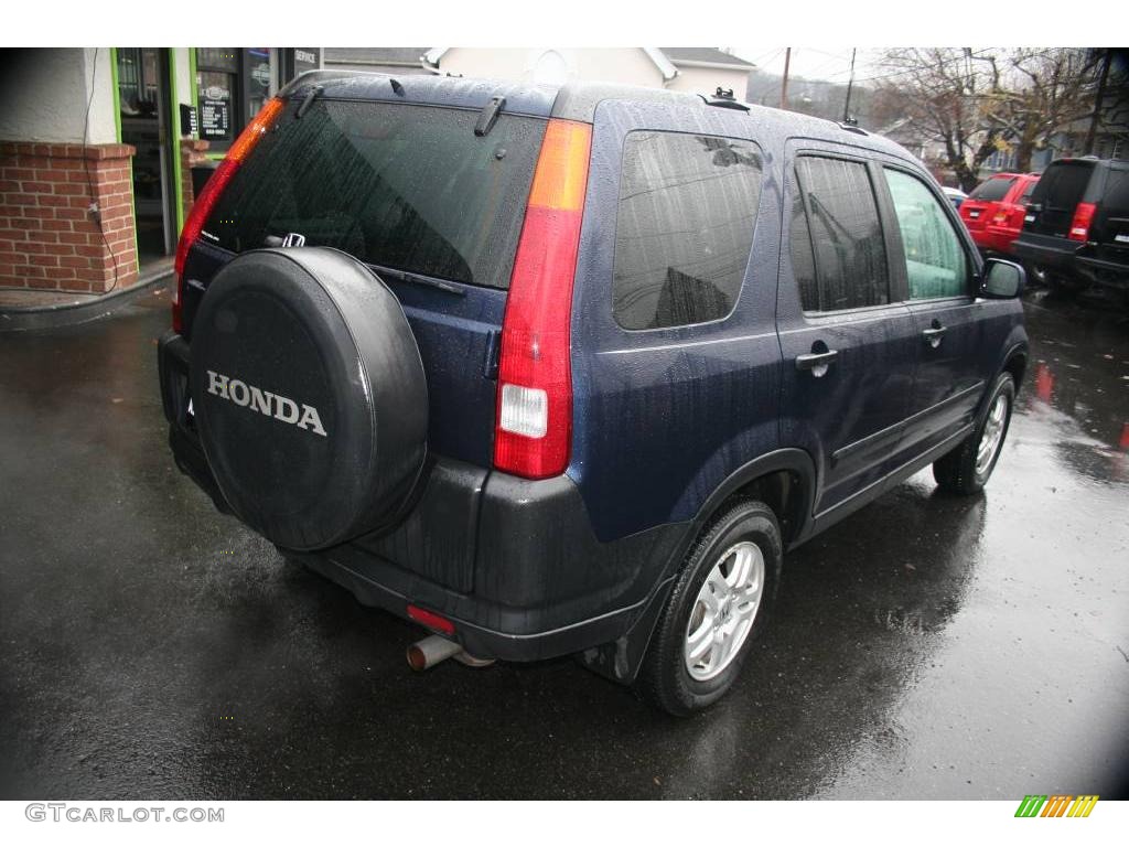 2003 CR-V EX 4WD - Eternal Blue Pearl / Black photo #5