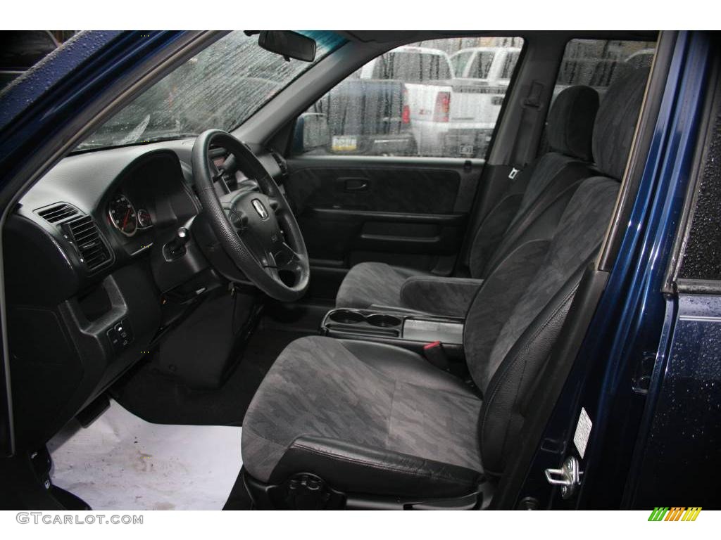 2003 CR-V EX 4WD - Eternal Blue Pearl / Black photo #9