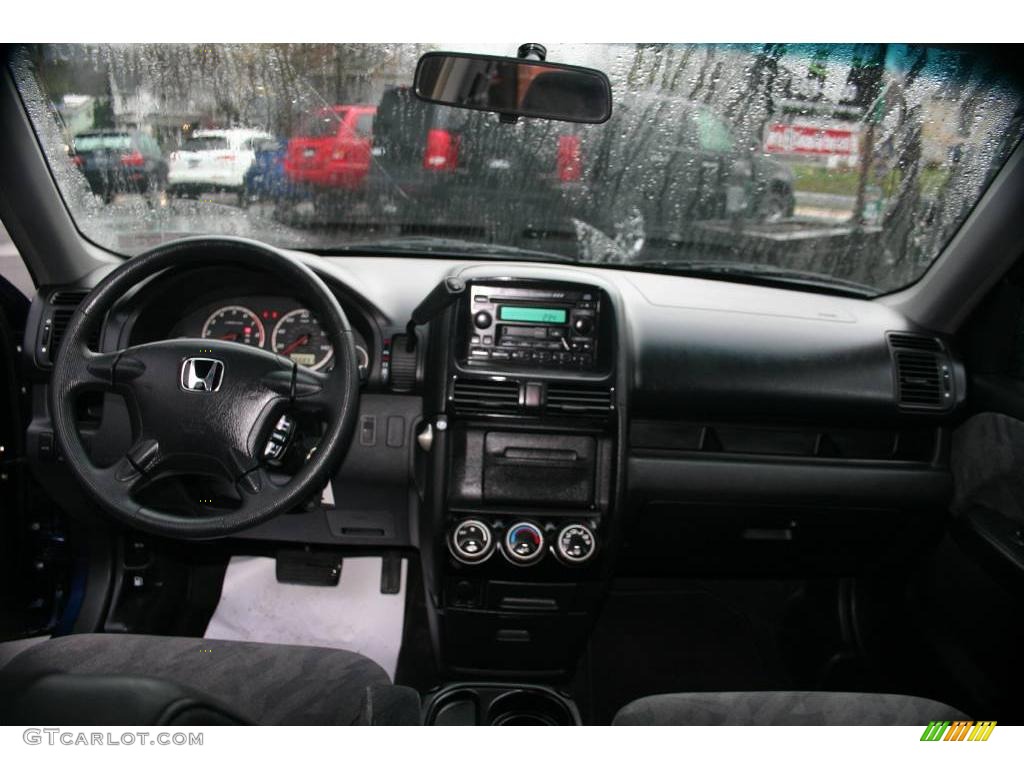 2003 CR-V EX 4WD - Eternal Blue Pearl / Black photo #11