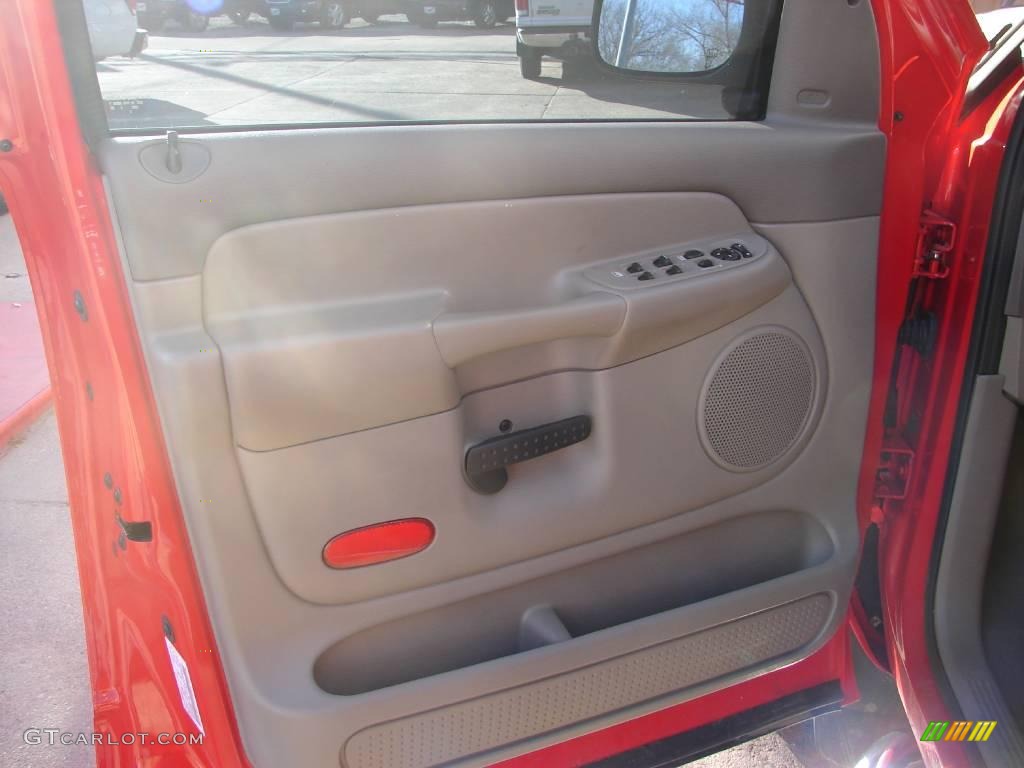 2004 Ram 1500 SLT Quad Cab 4x4 - Flame Red / Dark Slate Gray photo #11