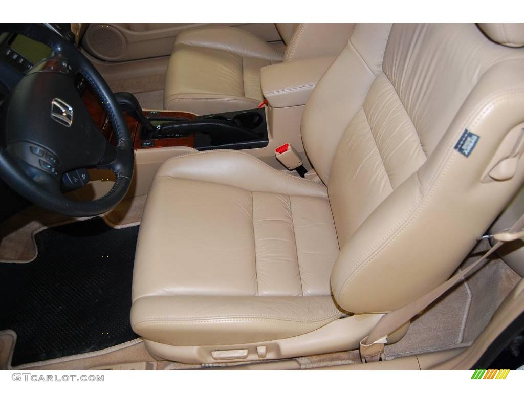 2006 Accord EX Coupe - Sapphire Blue Pearl / Ivory photo #17