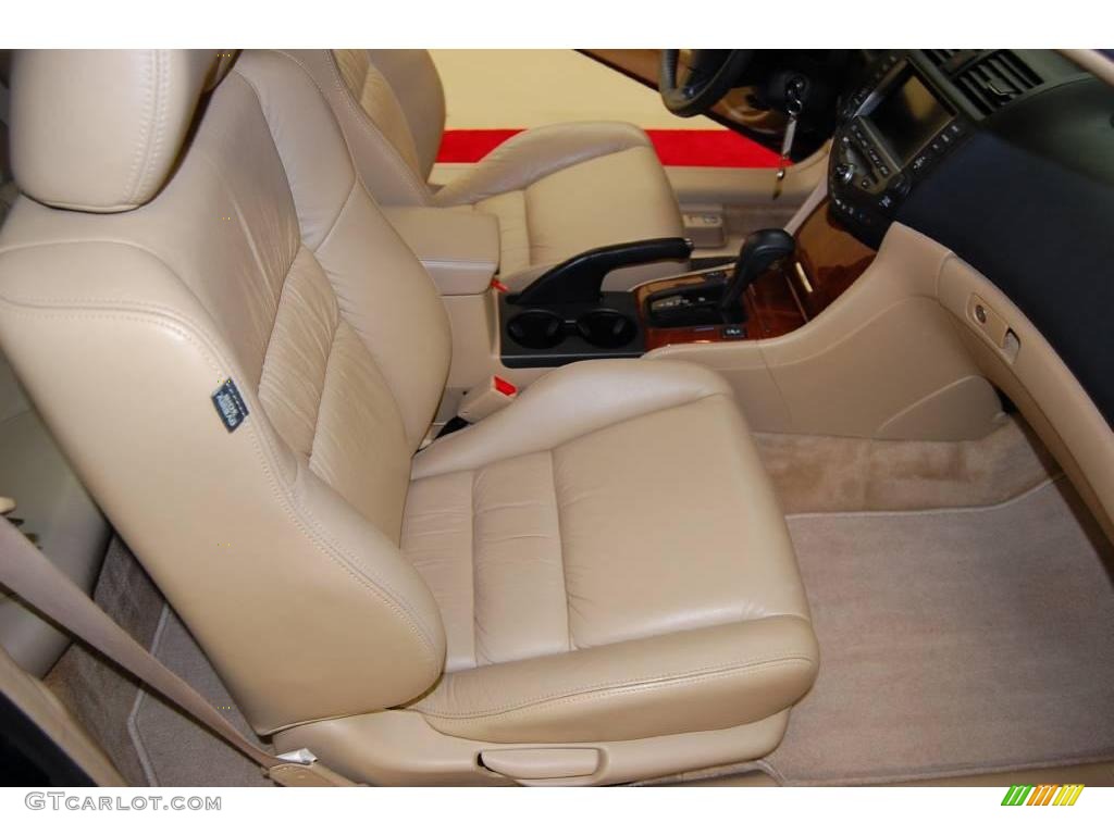 2006 Accord EX Coupe - Sapphire Blue Pearl / Ivory photo #23