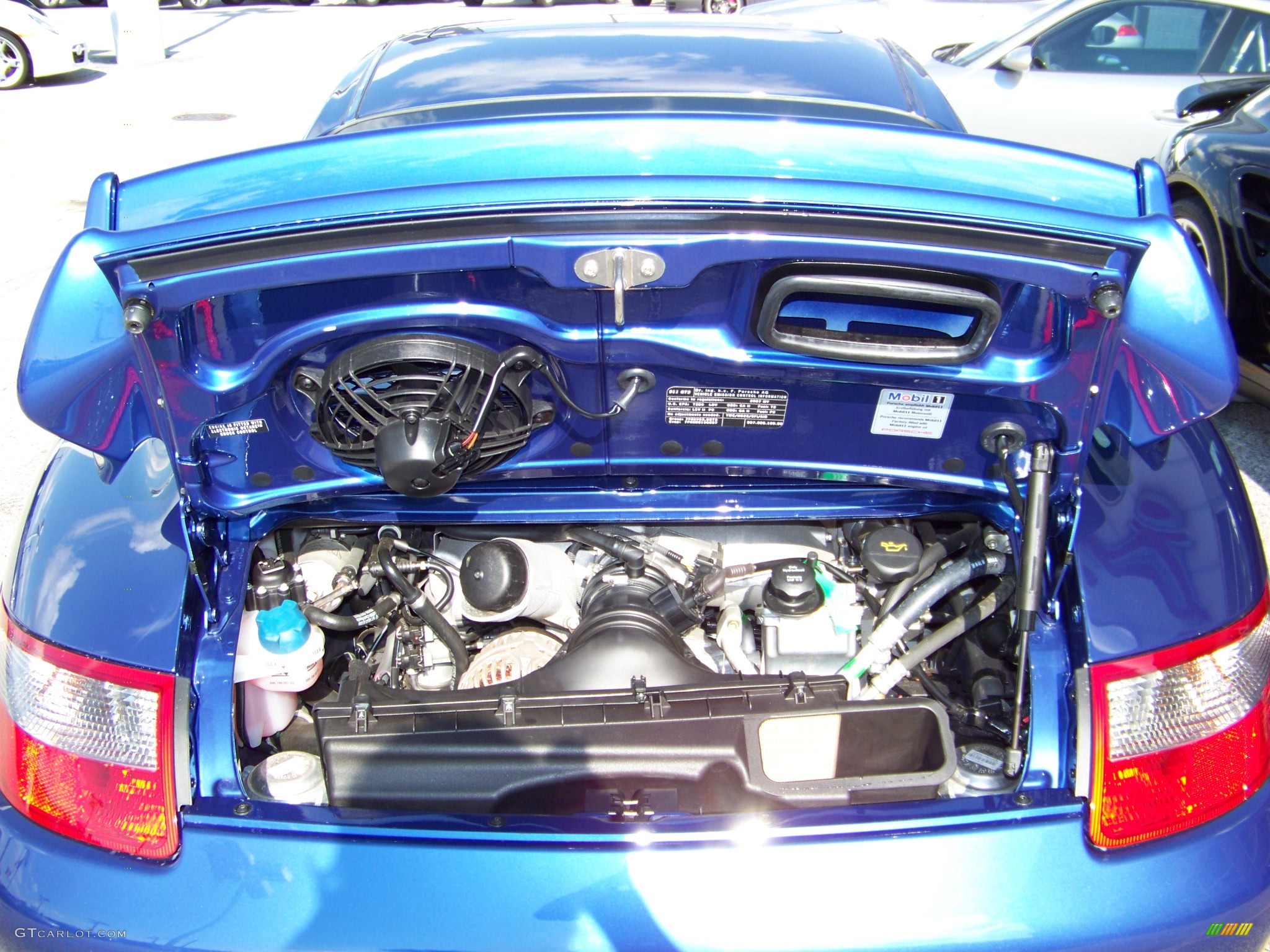 2007 911 GT3 - Cobalt Blue Metallic / Black w/Alcantara photo #23