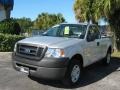 2008 Silver Metallic Ford F150 XL Regular Cab  photo #7