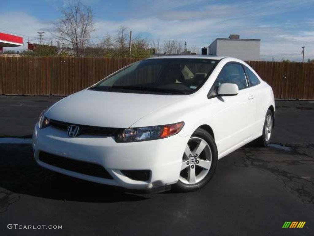 Taffeta White Honda Civic