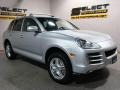 2008 Crystal Silver Metallic Porsche Cayenne S  photo #14