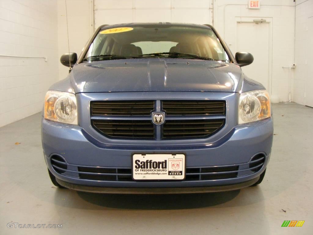 2007 Caliber SE - Marine Blue Pearl / Pastel Slate Gray photo #2