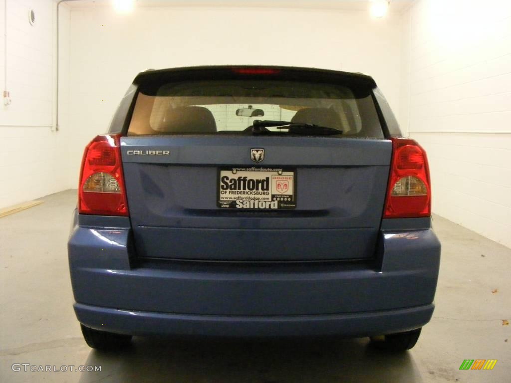 2007 Caliber SE - Marine Blue Pearl / Pastel Slate Gray photo #5