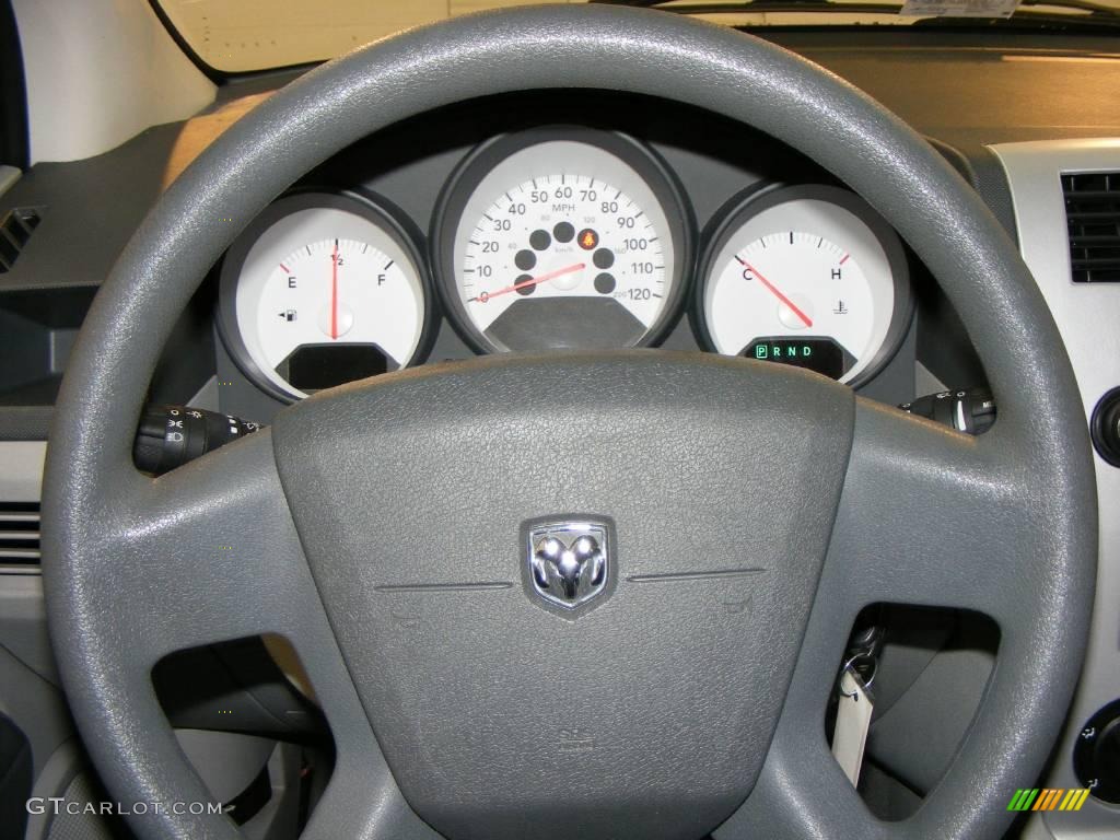 2007 Caliber SE - Marine Blue Pearl / Pastel Slate Gray photo #8