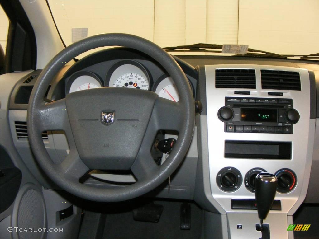 2007 Caliber SE - Marine Blue Pearl / Pastel Slate Gray photo #9