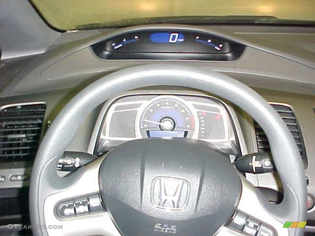 2007 Civic EX Sedan - Galaxy Gray Metallic / Gray photo #18