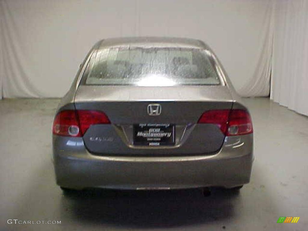 2007 Civic EX Sedan - Galaxy Gray Metallic / Gray photo #22