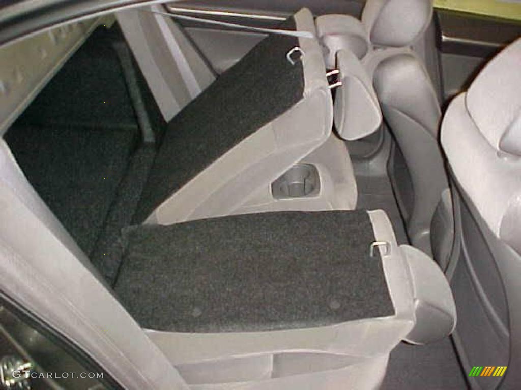2007 Civic EX Sedan - Galaxy Gray Metallic / Gray photo #27