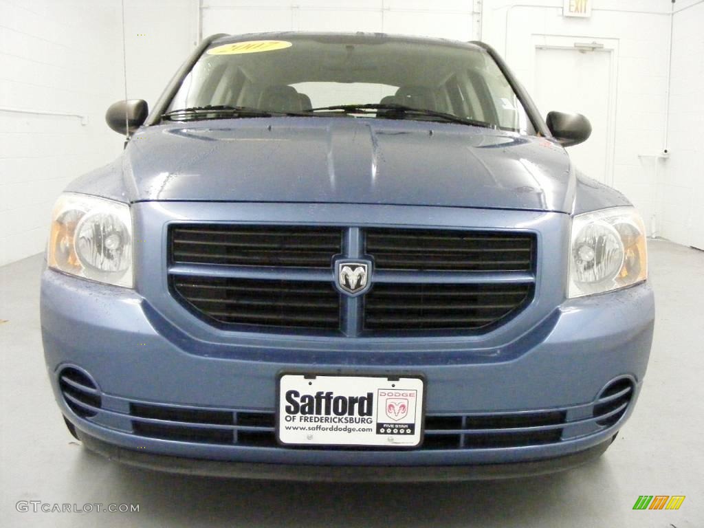 2007 Caliber SE - Marine Blue Pearl / Pastel Slate Gray photo #30