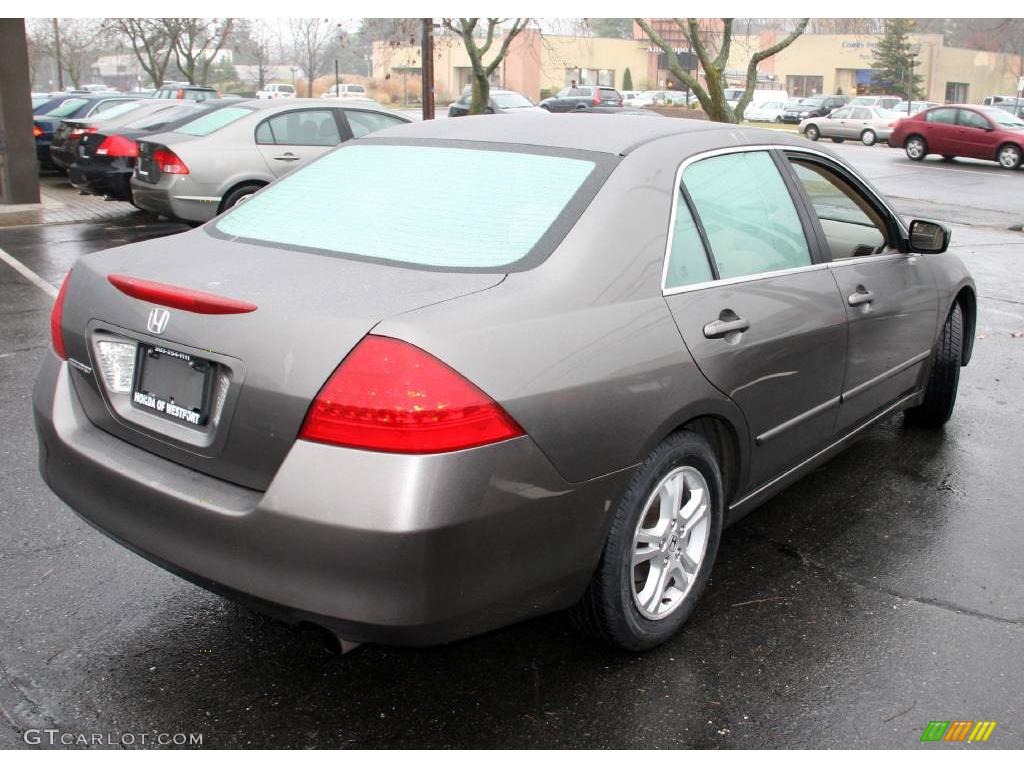 2007 Accord EX Sedan - Carbon Bronze Pearl / Ivory photo #5