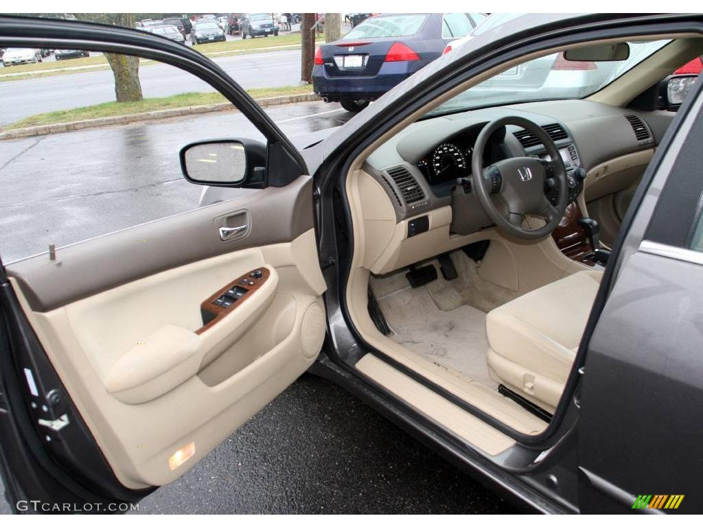 2007 Accord EX Sedan - Carbon Bronze Pearl / Ivory photo #10