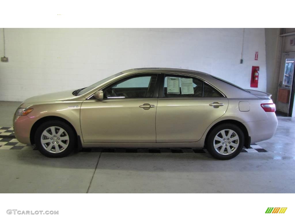 2007 Camry Hybrid - Desert Sand Mica / Bisque photo #1