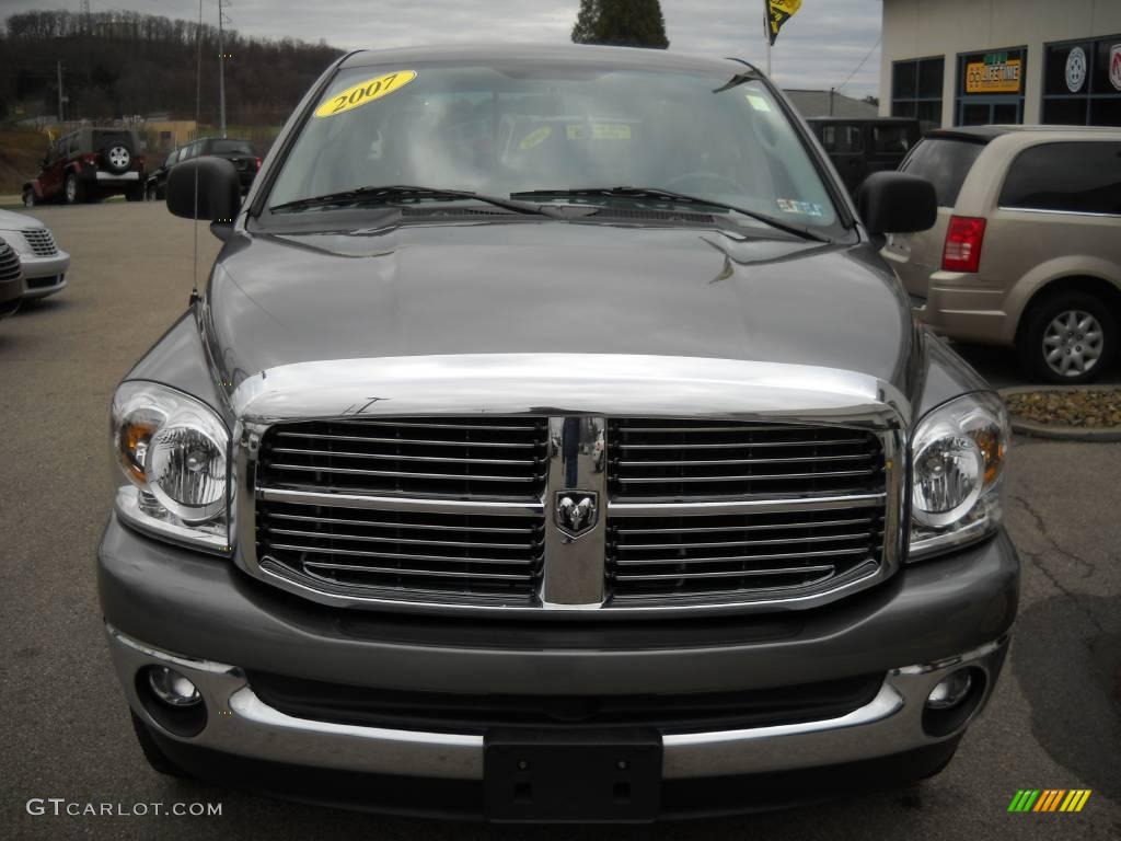 2007 Ram 1500 Big Horn Edition Quad Cab 4x4 - Mineral Gray Metallic / Medium Slate Gray photo #19