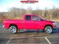 2007 Flame Red Dodge Ram 1500 Big Horn Edition Quad Cab 4x4  photo #1