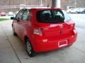 2007 Absolutely Red Toyota Yaris 3 Door Liftback  photo #4
